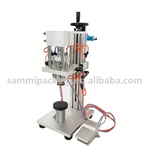 High-end semi automatica pneumatica profumo tappo di bottiglia attrezzo di piegatura - Product Image 4