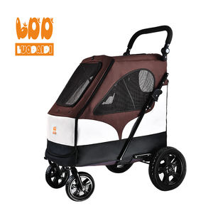 Wholesale Newly Design Luxury <strong>Pram</strong> 4 Wheels <strong>Pet</strong> Trolley Cat Carrier Dog Carriage - Product Image 2