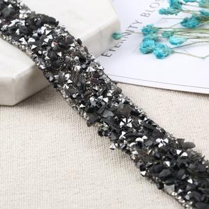 <strong>Resin</strong> Rhinestones Lace Rhinestone Chains Barcode Garments Rhinestones Adhesive Hot Melt <strong>Strips</strong> - Product Image 6