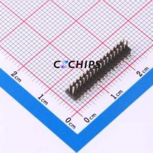 PZ1.27-US2S-17A Pin Header SMD,P=1.27mm Connector ( Pin Structure: 2x17P )( Pitch: 1.27mm )( Row Spacing: 1.27mm ) - Product Image 1