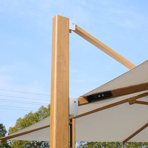 Paraguas voladizo LED de aluminio de lujo para piscina, jardín, sol o uso en hoteles y parques, <span class=keywords><strong>sombrilla</strong></span> para exteriores <span class=keywords><strong>con</strong></span> función iluminada - Product Image 4