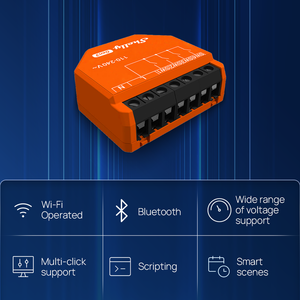 Controlador Inteligente Shelly I4 Gen3 de 4 <span class=keywords><strong>Canales</strong></span> con Entradas WIFI, Alimentado por CA, que Permite Activar y Desactivar Escenas Creadas - Product Image 5
