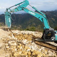 MSB700 Hydraulisches Schlagbohrwerkzeug Hydraulischer Gesteinsbrecher für 25-32 Tonnen ZX300 ZX260 ZX270 Bagger Anbaugeräte Ersatzteile