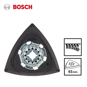 <span class=keywords><strong>Plaque</strong></span> de ponçage <span class=keywords><strong>Bosch</strong></span> Starlock AVZ 93 G, lame de scie oscillante pour ponçage en coin, lame de scie multi-outils pour GOP12V-28 GOP185-Li - Product Image 2