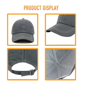 Gorra de Béisbol con Material Reflectante y Logotipo Personalizado, Unisex, Ajustable, para Deportes al Aire Libre, para Uso Casual en Primavera y Verano - Product Image 2