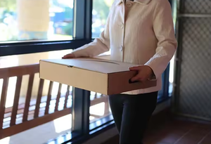 Boîte de présentation alimentaire en carton pop-up <span class=keywords><strong>à</strong></span> quatre coins, adaptée aux aliments et aux boissons, avec laminage mat, et pliable. - Product Image 3