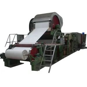 3-5 ton tissue paper machine making tissue paper roll machine price germany
