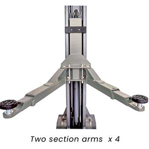 Equipo de vehículo, juego completo, máquina de alineación de ruedas de elevación de 2 postes, Combo para taller - Product Image 3