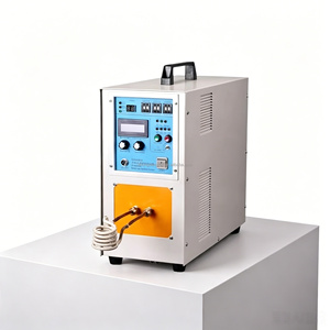 เครื่องทำความร้อนเหนี่ยวนำความถี่สูง 15KW สำหรับการชุบแข็งและการอบชุบ  เครื่องเชื่อมความถี่สูง เครื่องบัดกรีเหนี่ยวนำ - Product Image 2