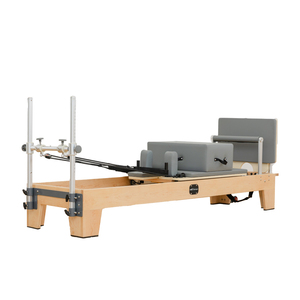 <span class=keywords><strong>DEREN</strong></span> GH88 Reformer Pilates in Legno d'Acero dal Design Moderno e Minimalista, Regolabile, con Telaio Ecologico per Studi di Pilates - Product Image 4