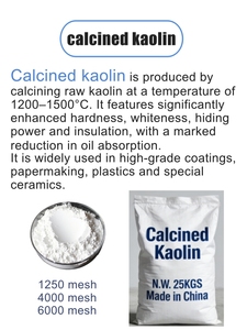 Polvo de Arcilla de Caolín Calcinado de Alta Blancura <span class=keywords><strong>SNOWWHITE</strong></span> para la Fabricación de Cerámica, Papel y Cosméticos - Product Image 3