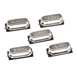 Résonateur à cristal de quartz, oscillateur passif, 10 pièces, HC-49SMD 4M/4.096/6M/8/11.0592/10M/12/12.288/16/22.1184/24/25/26/27MHz/30M - Product Image 1