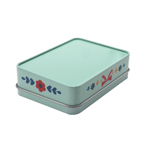 กล่องดีบุกทรงสี่เหลี่ยมผืนผ้าพิมพ์ลายอาหารกล่องของขวัญคุกกี้ขนมเค้กช็อกโกแลตแบบกำหนดเองโลโก้ได้ - Product Image 5