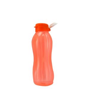 Gourde en plastique 2,0 L couleur unie avec bouchon push-pull, compatible eau bouillante, écologique, avec corde, pour sports de plein air, camping, excursions, passe au lave-vaisselle - Product Image 2