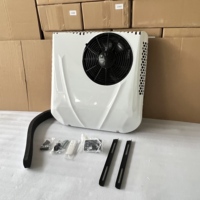 Climatiseur électrique universel 12V/24V pour camion, climatiseur de toit silencieux pour voiture, pour camping-car, bus, camion, caravane