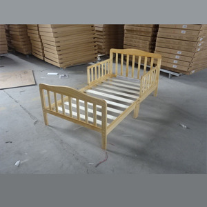 <span class=keywords><strong>Lit</strong></span> pour tout-petits en bois massif avec barrières de sécurité, <span class=keywords><strong>lit</strong></span> simple au sol pour enfants, cadre de <span class=keywords><strong>lit</strong></span> pour garçons et filles, mobilier de chambre d'enfant - Product Image 5
