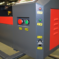 Découpeuse laser CO2 Ruida 4040 - Machine CNC refroidie par eau avec prise en charge IA pour la gravure sur pierre et métal