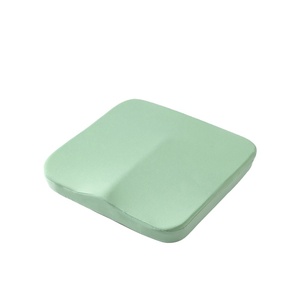 <span class=keywords><strong>Fauteuil</strong></span> de bureau à domicile personnalisable avec coussin d'assise ergonomique en mousse à mémoire de forme épaisse et carrée, et housse tricotée antidérapante lavable - Product Image 1