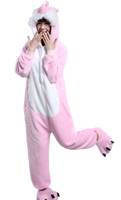 Pyjama Combinaison Adulte Femme, Costume de Cosplay Animal, Kigurumi Hiver en Flanelle, Vêtement de Nuit