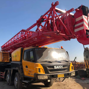 Camión grúa usado en buen estado, Sany 100T, certificado por la EPA, sistema hidráulico duradero para trabajos de infraestructura - Product Image 1