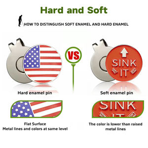 <span class=keywords><strong>Pitch</strong></span> Mark integrado magnético Putting Aid Golf Ball Marker Fork herramienta de alineación divot herramienta de reparación - Product Image 4