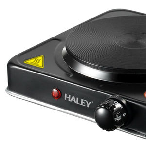 HALEY 1000Wポータブルミニ電気シングルバーナーホットプレートセラミックパネル電池式ストーブ実験室または家庭用 - Product Image 4
