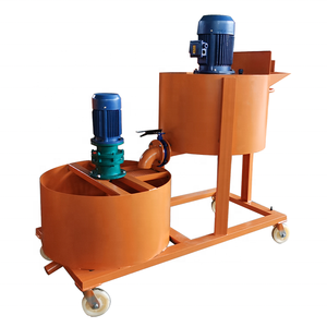 เครื่องผสมปูนโคลนไฟฟ้า,สำหรับการขนส่งสินค้าบนท่าเรือเคลื่อนที่แบบพกพาขนาดเล็ก - Product Image 4