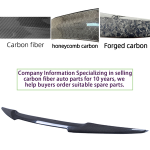 สำหรับ A5 B8.5 B8 2ประตูรถเก๋ง8T3สไตล์ M4คาร์บอนไฟเบอร์สปอยเลอร์ท้ายรถปีก2007-2017 - Product Image 4