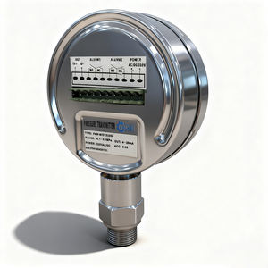 Sesuaikan pemancar tekanan hidrolik, tampilan LED Digital pemasangan bawaan 24V standar 0-200MPa - Product Image 3