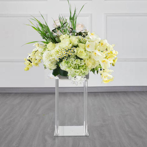Grand cristal fleur Vase fleurs support pour Tables de fête déco élégant en vrac mariages décoration Table géométrique pièce maîtresse se dresse - Product Image 5