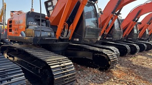 Chaîne d'approvisionnement mondiale grande pelle lourde d'occasion HITACHI zx210 pelle hydraulique compacte sur chenilles de 21 tonnes de haute qualité - Product Image 4