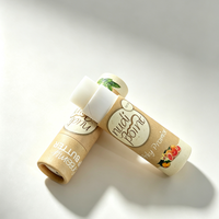 Rouge à Lèvres Biodégradable 10ml Push up Recharge Ronde Carton Déodorant Tube