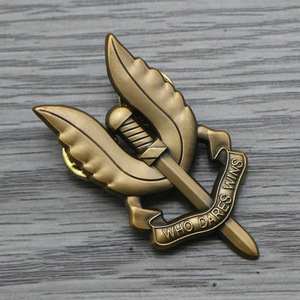 Insignia de Paracaídas de las Fuerzas Especiales del Servicio Aéreo Especial Británico SAS - Product Image 2
