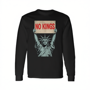 No Kings Statue Of Liberty Resist T-shirt a maniche lunghe - Product Image 2