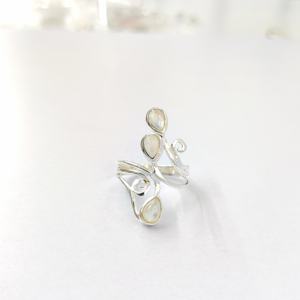 925 <b>Sterling</b> <b>Silver</b> Gemstone <b>Ring</b> <b>Adjustable</b> Moonstone Handmade Collection Fine <b>Rings</b> <b>Silver</b> Jewelry Moonstone <b>Ring</b> Bulk price - Product Image 4