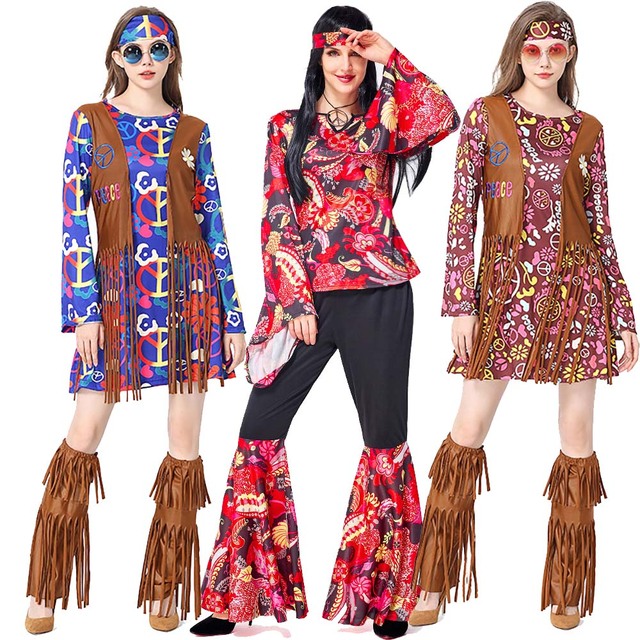 Womens Disco Dazzler 70s Decade Costume YTHC-009