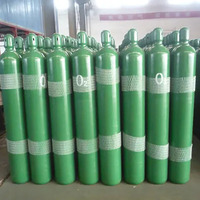 Bouteille de gaz oxygène médical 40L en acier sans soudure 200 bars ISO9809 DOT, vente directe usine, OEM