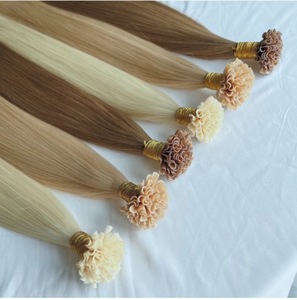 Extensions <span class=keywords><strong>de</strong></span> cheveux humains Remy russes blonds <span class=keywords><strong>de</strong></span> qualité supérieure, 100 % cuticules alignées, pointes plates, pour <span class=keywords><strong>salon</strong></span> <span class=keywords><strong>de</strong></span> <span class=keywords><strong>coiffure</strong></span> - Product Image 6