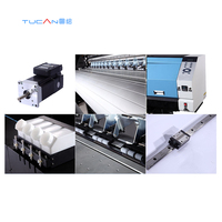 Máquina impresora de tinta UV rollo a rollo de 3,2 M DX5/DX7 cabezal de impresión impresora de papel tapiz CMYK/CMYK + W