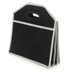 Bolsas de Almacenamiento Plegables para Maletero de Auto, Estilo Oxford Negro Clásico, Organizador Portátil para Asiento de Auto con Cierre de Cremallera, Multifuncional - Product Image 5