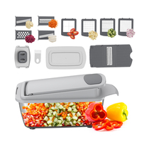 Keuken Handleiding Food Chopper Gadget Fabriek Hand Ui Snijder Voor Fruit Groenten Aardappelen Fruit Gereedschap Eenvoudige Bereiding