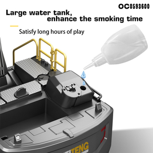 Excavadora multifunción de 17 canales para niños, juguete de <span class=keywords><strong>mini</strong></span> excavadora fundida con control remoto - Product Image 4