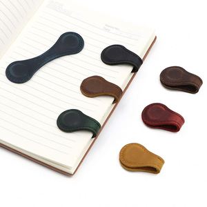 YY Genuine <b>Bookmark</b> Magnetic Leather <b>Bookmarks</b> Handmade Double Sided Magnet <b>Bookmarks</b> Gift for Readers Book Marker Clip - Product Image 4