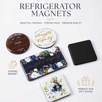 Collezione di Magneti con Citazioni Botaniche all'Ingrosso, Stampa Colorata per Espositori in Metallo, Magneti Decorativi per Frigorifero