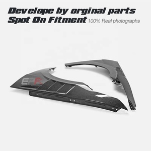 Guardabarros Delantero para Hyundai Elantra Avante N (CN7) 21+ Facelift EPA Fibra de Carbono Real (Modelo Facelift) Negro EPR - Product Image 5