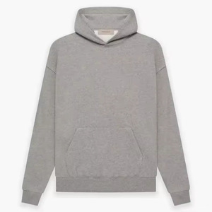 Sweat-shirts à capuche pour hommes de haute qualité, en molleton 100% coton, couleur unie, pour l'automne, avec broderie 3D, impression personnalisée sur demande, taille oversize - Product Image 2
