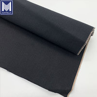 Tissu en denim japonais brut vintage sergé selvedge 14 oz 100 % coton noir encre double face pour hommes, garçons et filles