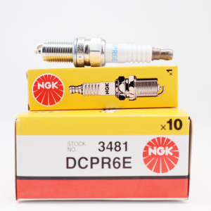 Originele NGK DCPR6E/3481 NIKKEL motorfiets bougie OE 09482-00447/1A04-18-<span class=keywords><strong>110</strong></span>/90098-70051/98069-5697Q/MS 851 316 - Product Image 1
