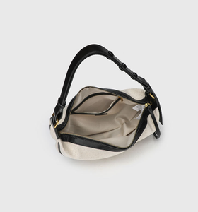 กระเป๋าสตรีทันสมัยและเรียบง่าย กระเป๋าสะพายไหล่และกระเป๋าใต้วงแขนผ้าแคนวาสแบบใหม่ กระเป๋าช้อปปิ้งอเนกประสงค์ขนาดใหญ่แบบลำลอง - Product Image 2