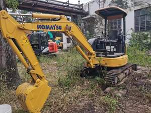 รถขุดขนาดเล็ก Komatsu PC30 มือสองจากญี่ปุ่น น้ำหนัก 3 ตัน แบบตีนตะขาบ บูมหมุนได้ เครื่องยนต์ Komatsu ปั๊มไฮดรอลิก KYB - Product Image 5